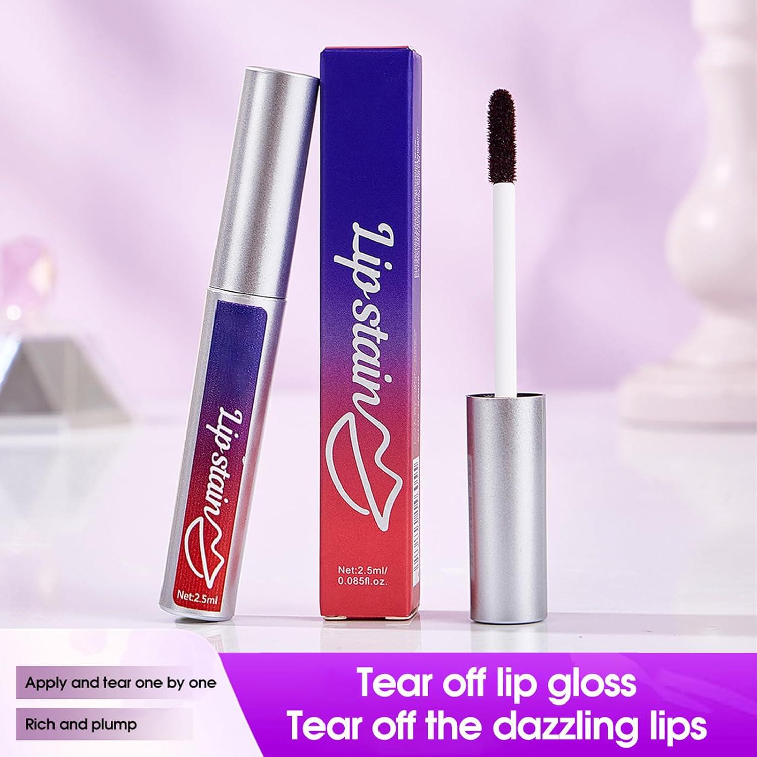 Set de Tatuaje Labial Peel Off Dulele 3PCS - Tinte Matte Rosa