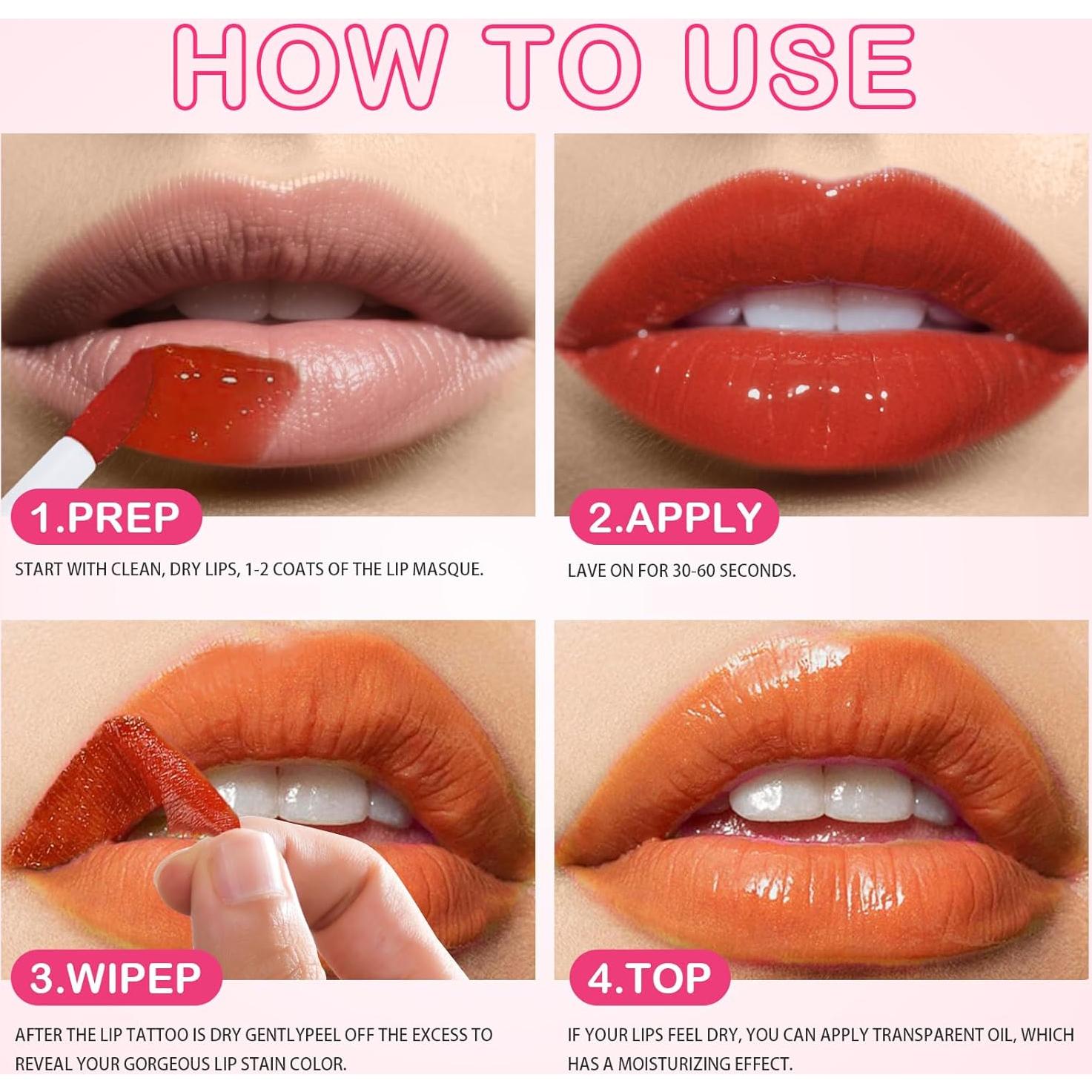 Tinte de Labios Peel Off O'CHAIN 03 MINX Mate Hidratante