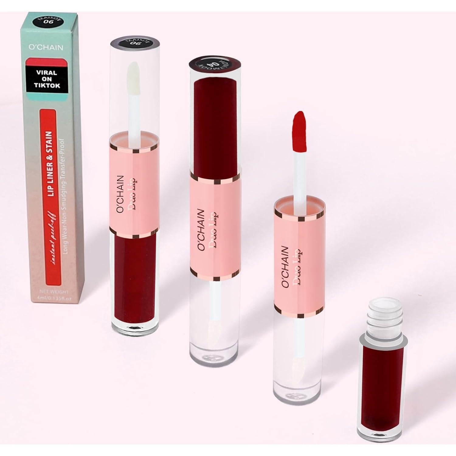 Tinte de Labios Peel Off O'CHAIN 03 MINX Mate Hidratante