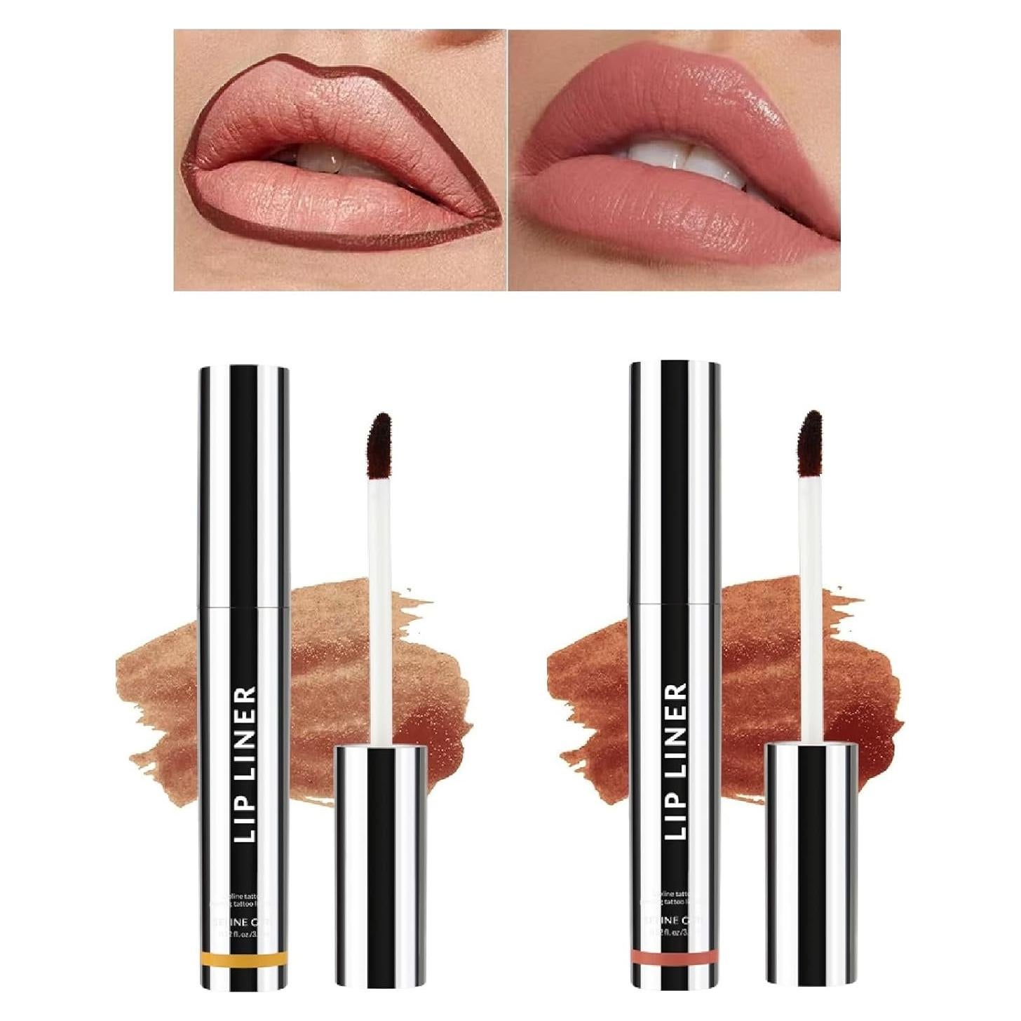 Lápiz Labial Despegable PWYSHXDF, Tatuaje de Larga Duración