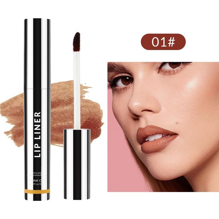 Lápiz Labial Despegable PWYSHXDF, Tatuaje de Larga Duración