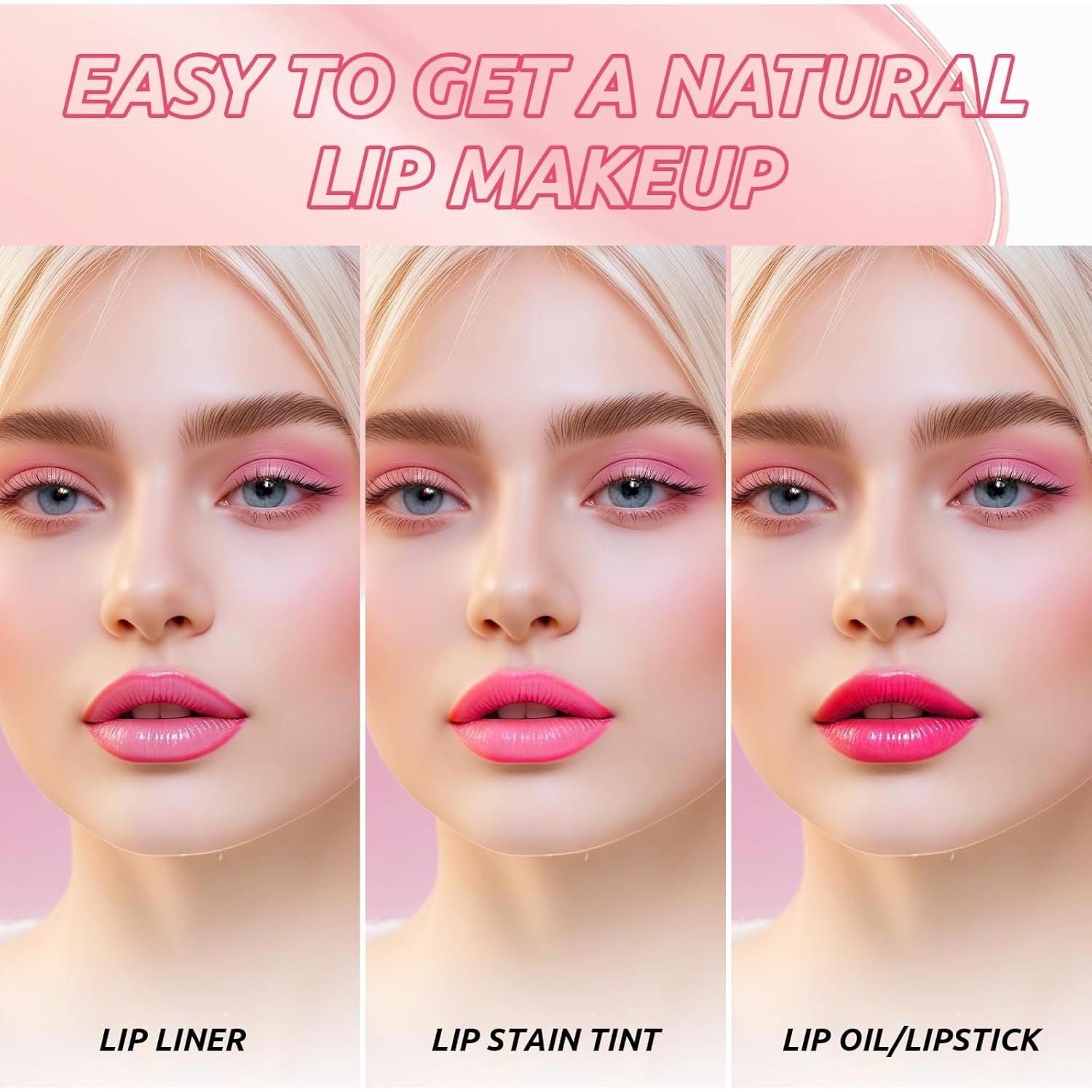 Set de Tinte de Labios Peel Off DAGEDA 6 Colores Mate