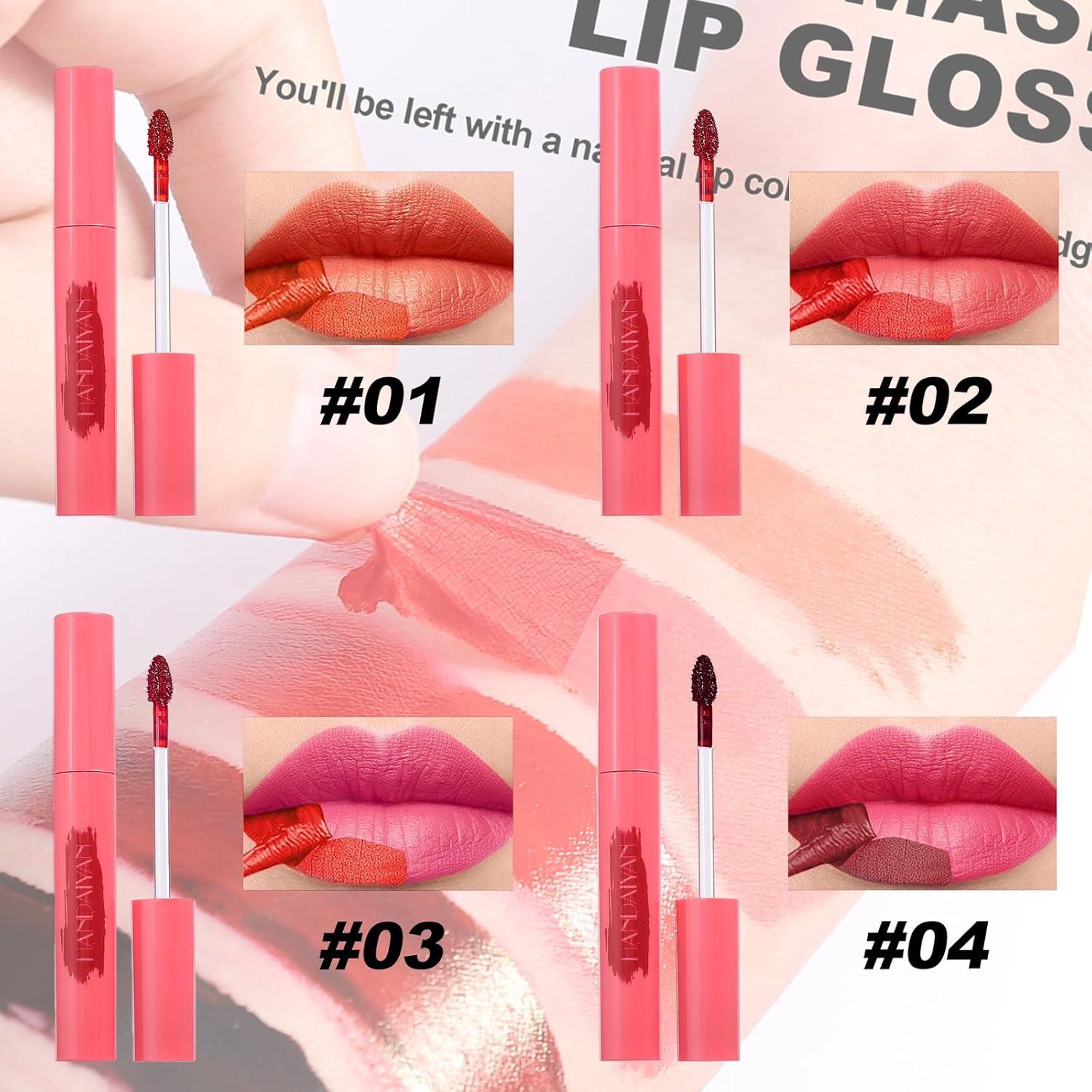 Delineador de Labios Peel Off Mrettick 6PCS Larga Duración