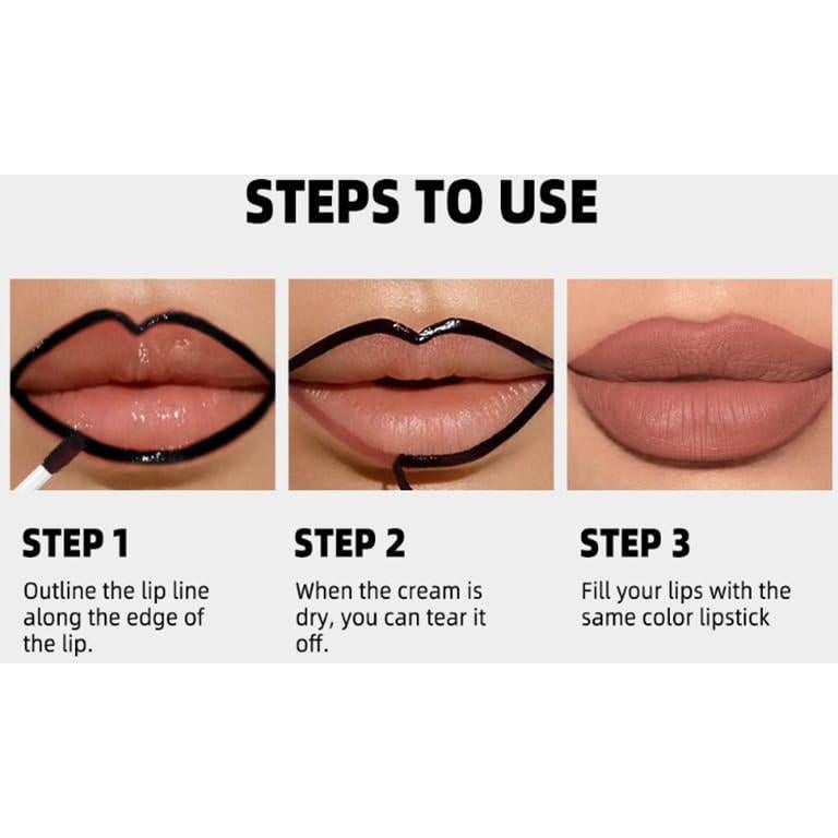 Tinte de Labios Peel Off 2-en-1 Rosa Nude - Larga Duración