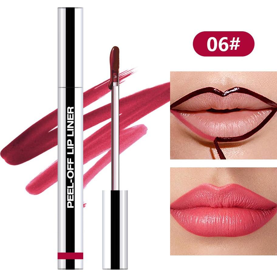 Tinte de Labios Peel Off 2-en-1 Rosa Nude - Larga Duración