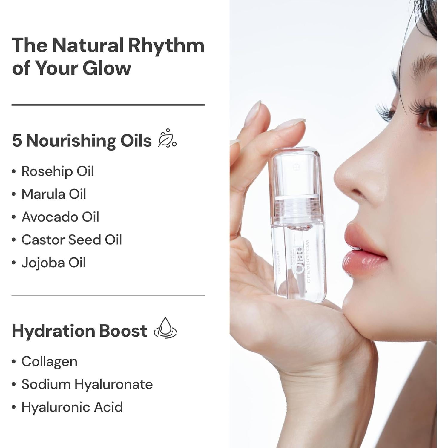 Conjunto de Labios Todo el Día Oiad - Tinte Peel-Off y Aceite Hidratante