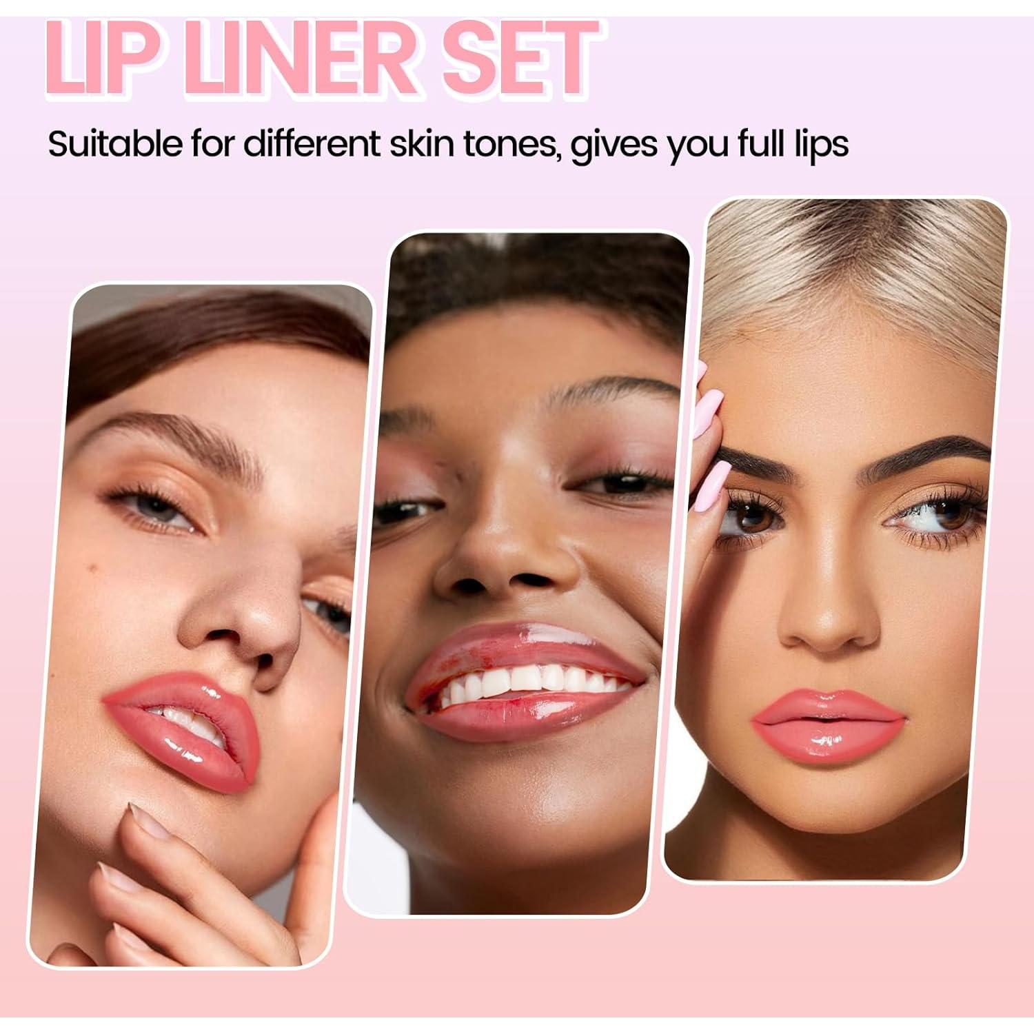 Tinte de Lápiz Labial Peel Off Doble Cara + Brillo Labial Hidratante