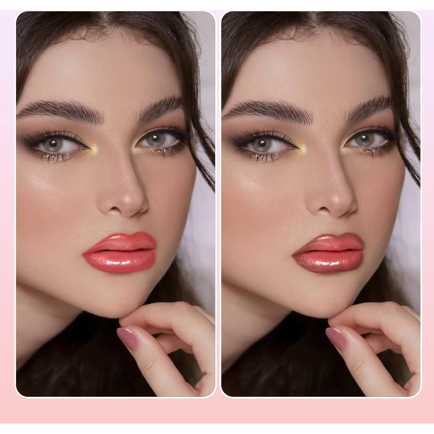 Tinte de Lápiz Labial Peel Off Doble Cara + Brillo Labial Hidratante