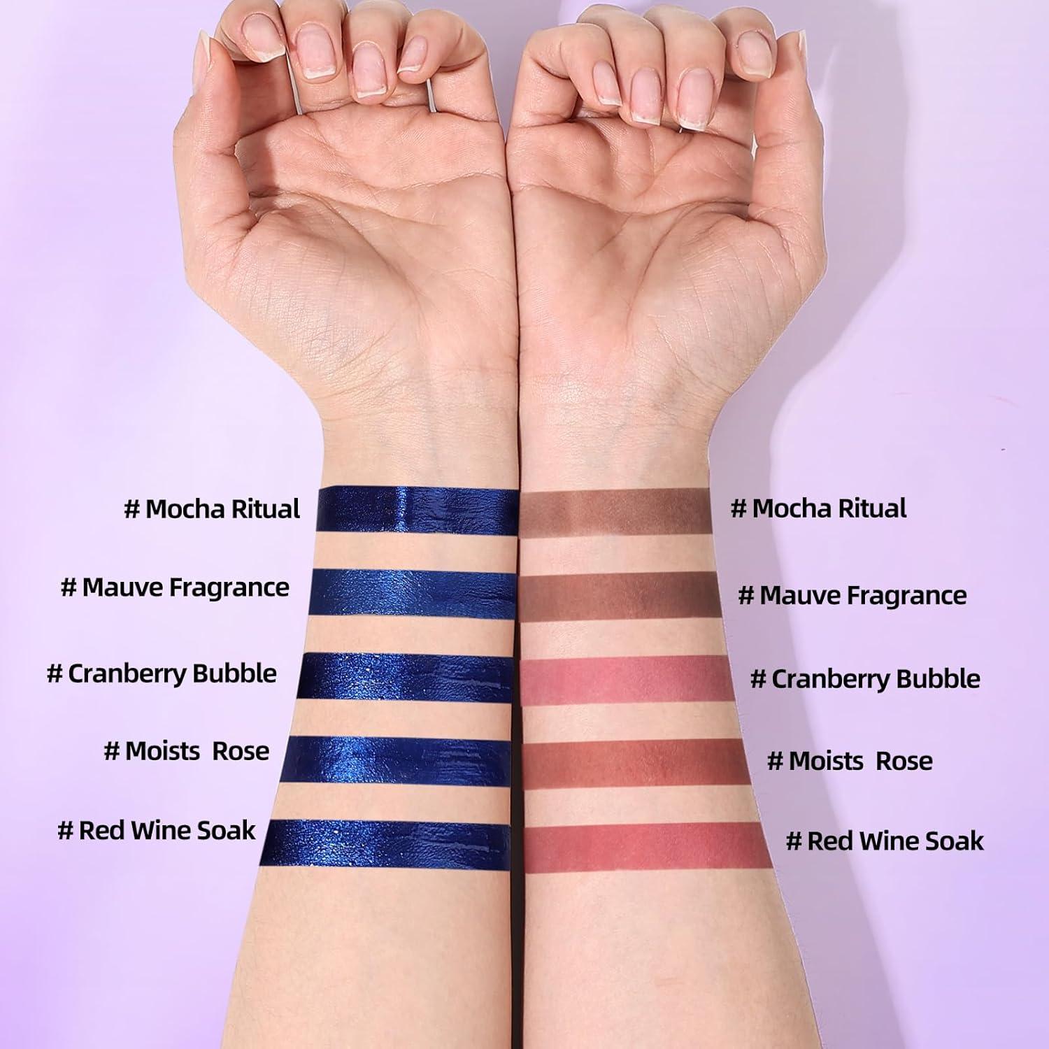 Tinte Labial Peel Off KIMUSE 12HR Hidratante Color Mauve