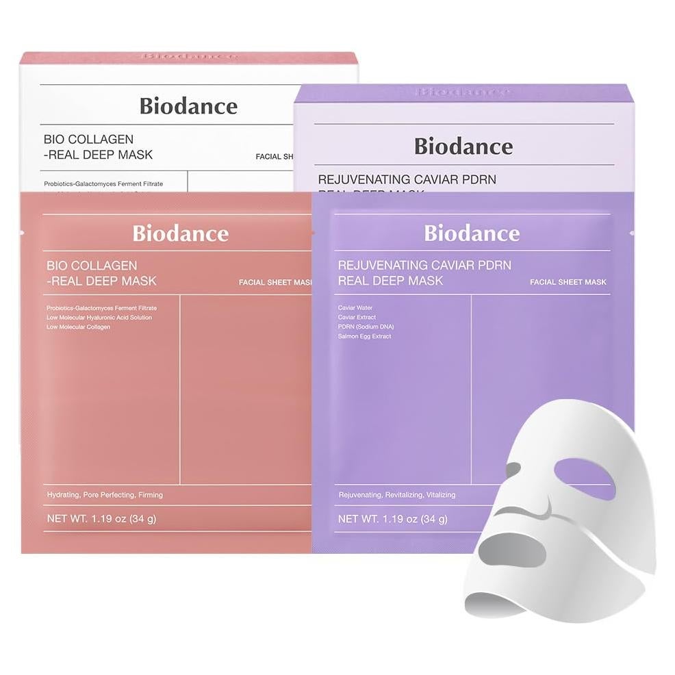 Biodance Colágeno Mejor Dúo: Caviar PDRN y Máscara Hidratante