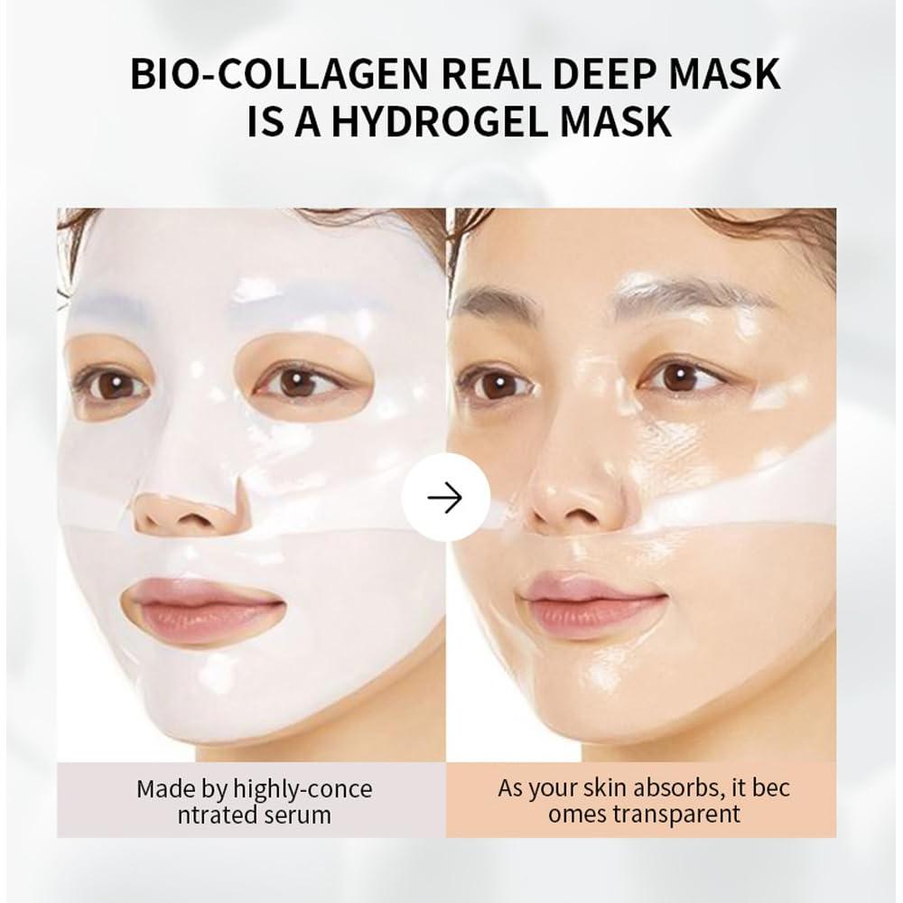 Mascarilla Facial Bio-Colágeno Reepic - 4 Unidades Hidrogel Antienvejecimiento