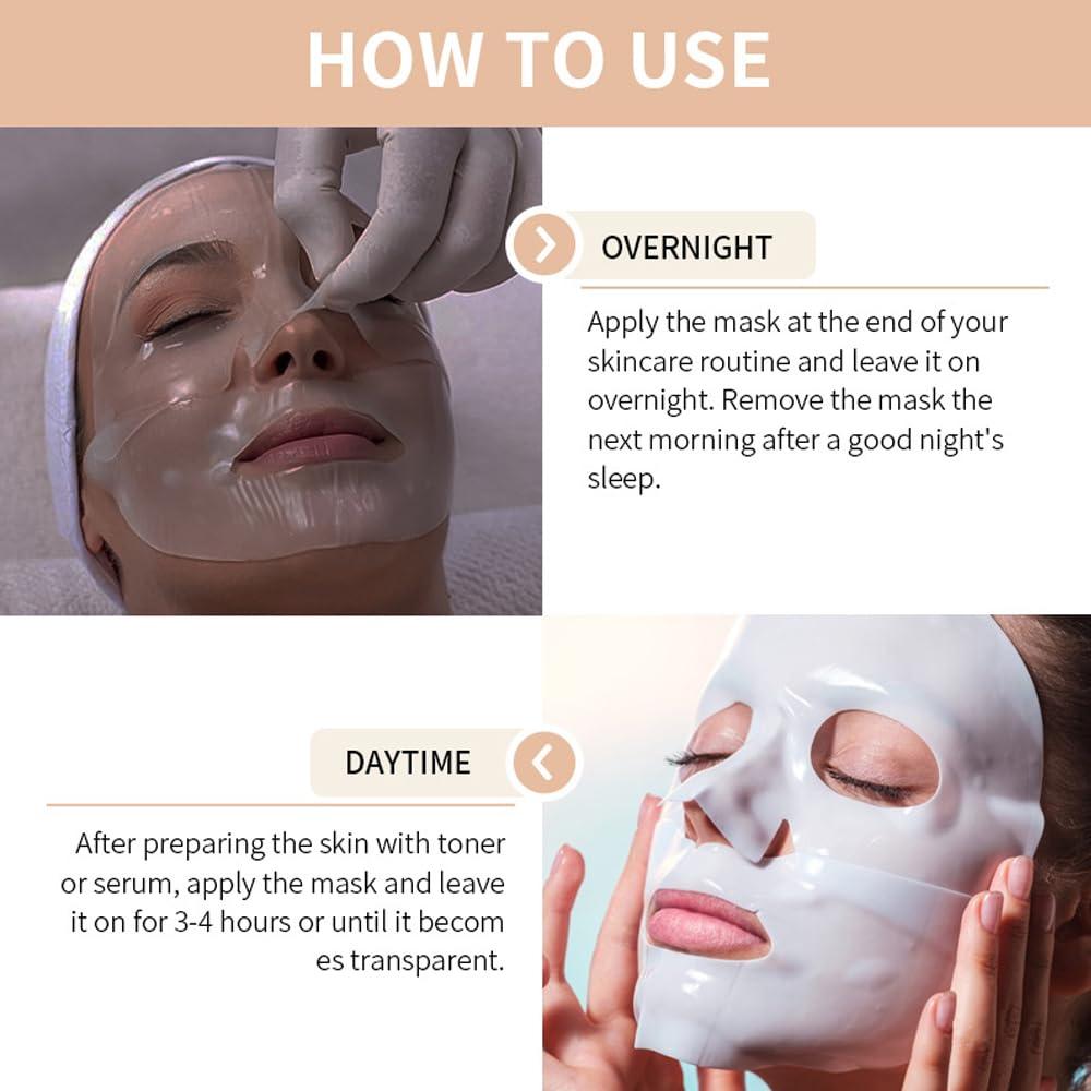 Mascarilla Facial Bio-Colágeno Reepic - 4 Unidades Hidrogel Antienvejecimiento