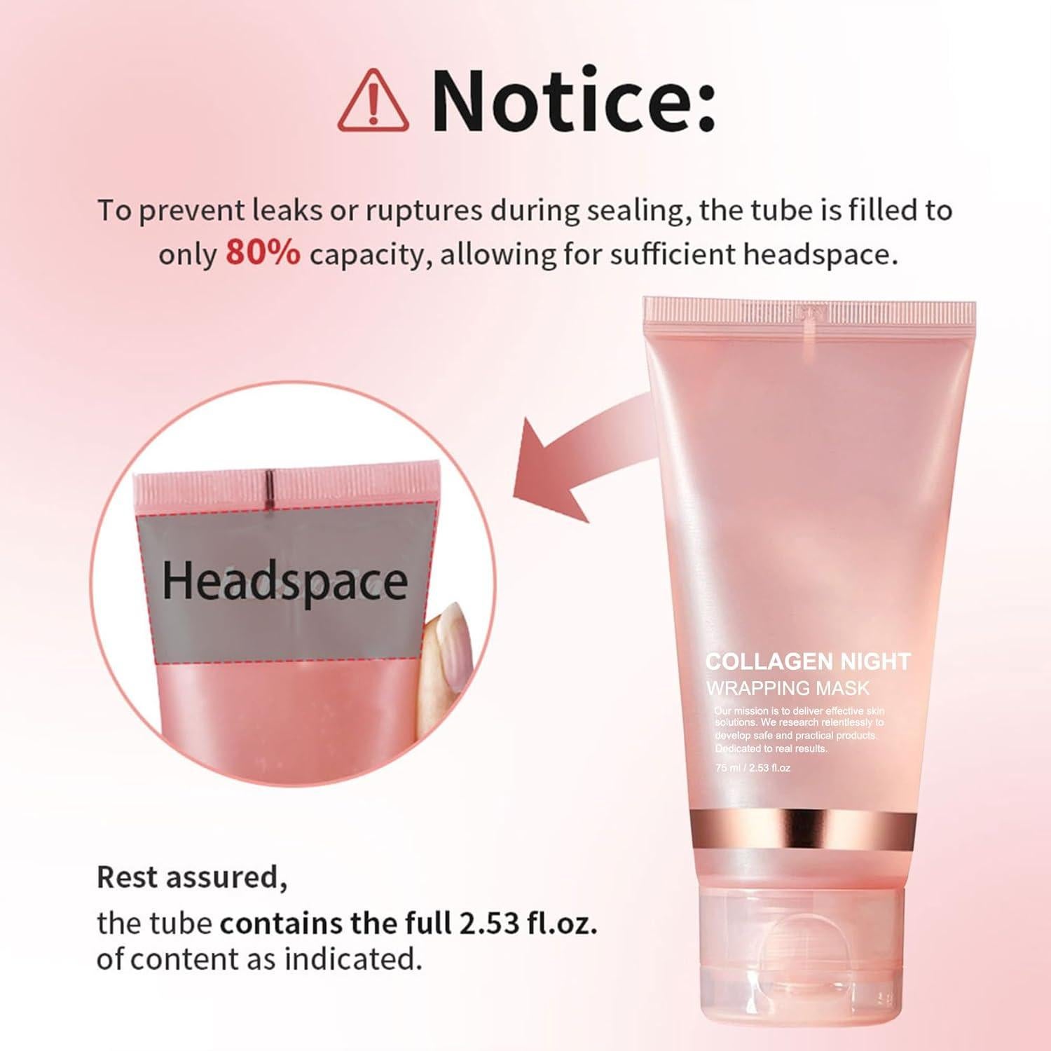 Mascarilla de Noche de Colágeno Ayzololo 75 ml - Hidratante y Elasticidad