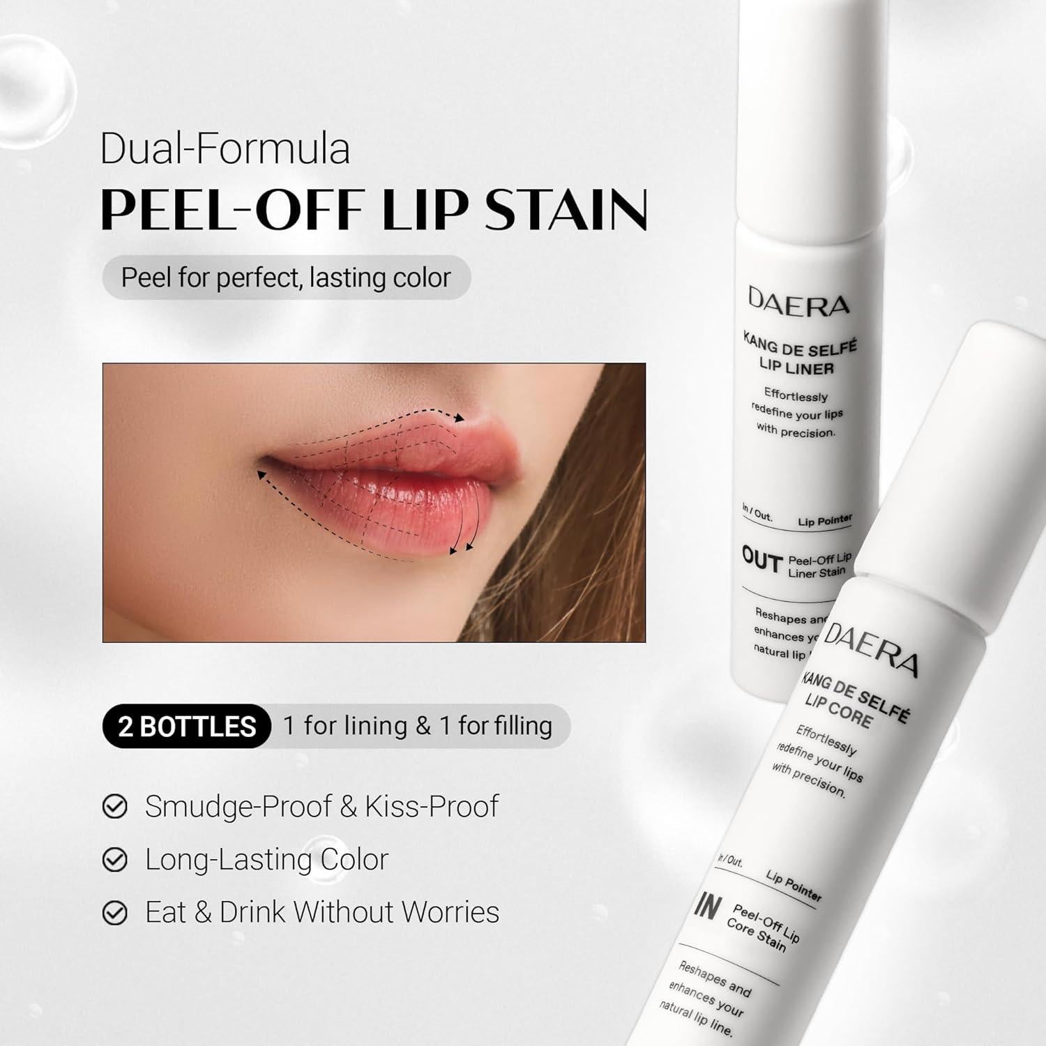Delineador de Labios Peel-Off DAERA Kang De Selfe 68g
