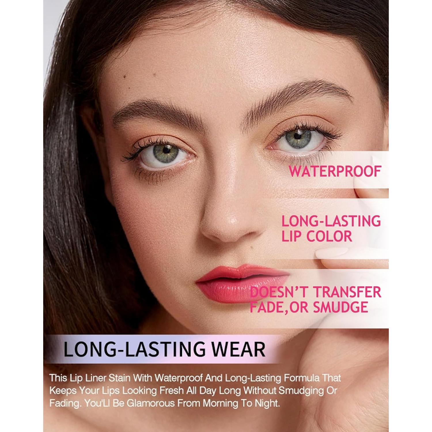 Tinte de Labios Peel Off Larga Duración Color 03 Mate