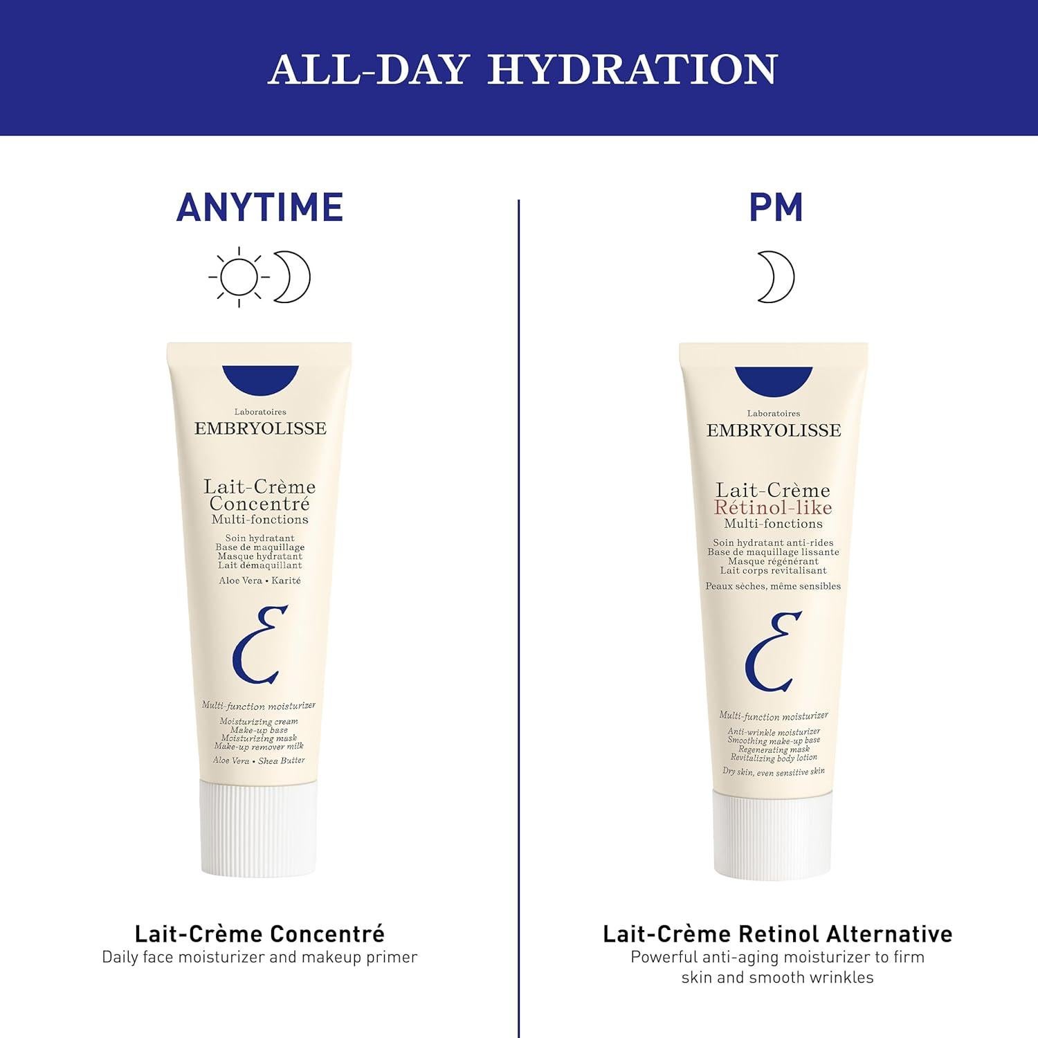 Crema Hidratante Facial Embryolisse 75 ml - Anti-Envejecimiento