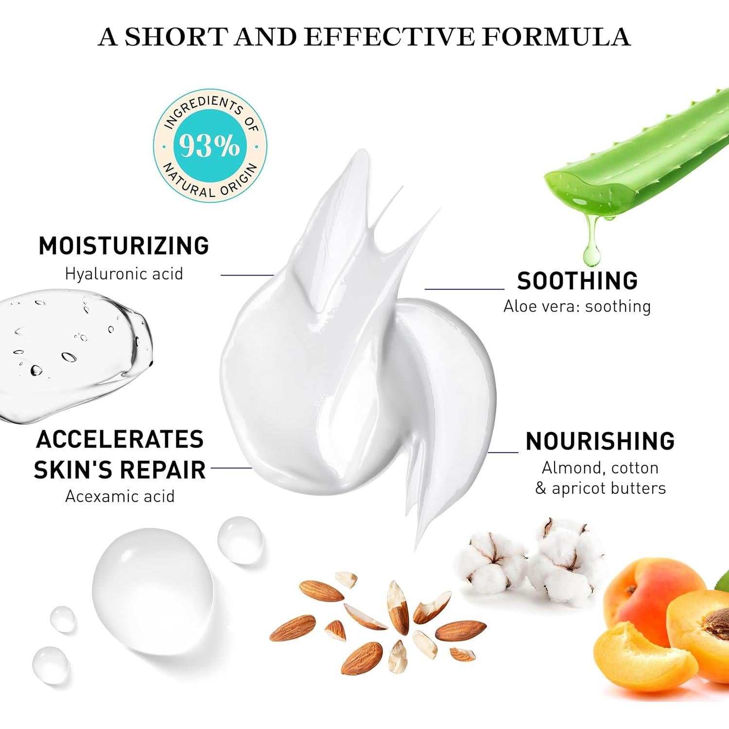 Crema Facial Cicalisse Embryolisse 39.7 ml Hidratante Ácido Hialurónico