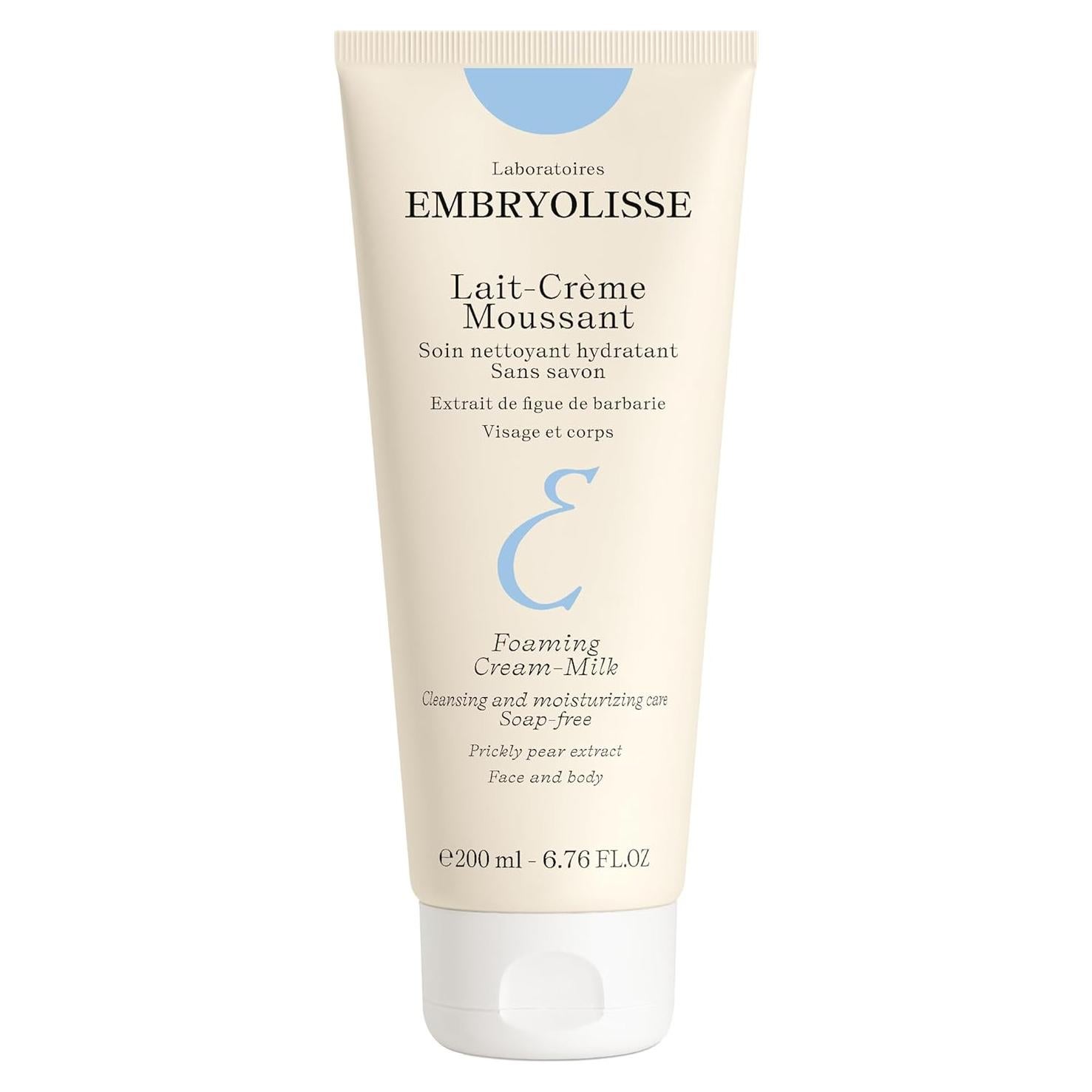 Leche Limpiadora Espumosa Embryolisse 200ml Hidratante Vegana