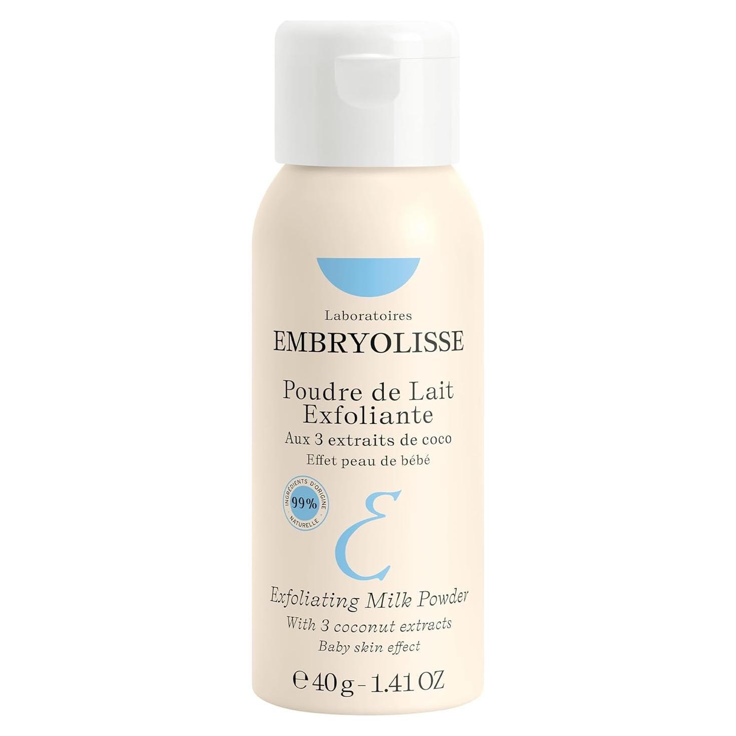Exfoliante en polvo facial Embryolisse 40g - Coco y leche