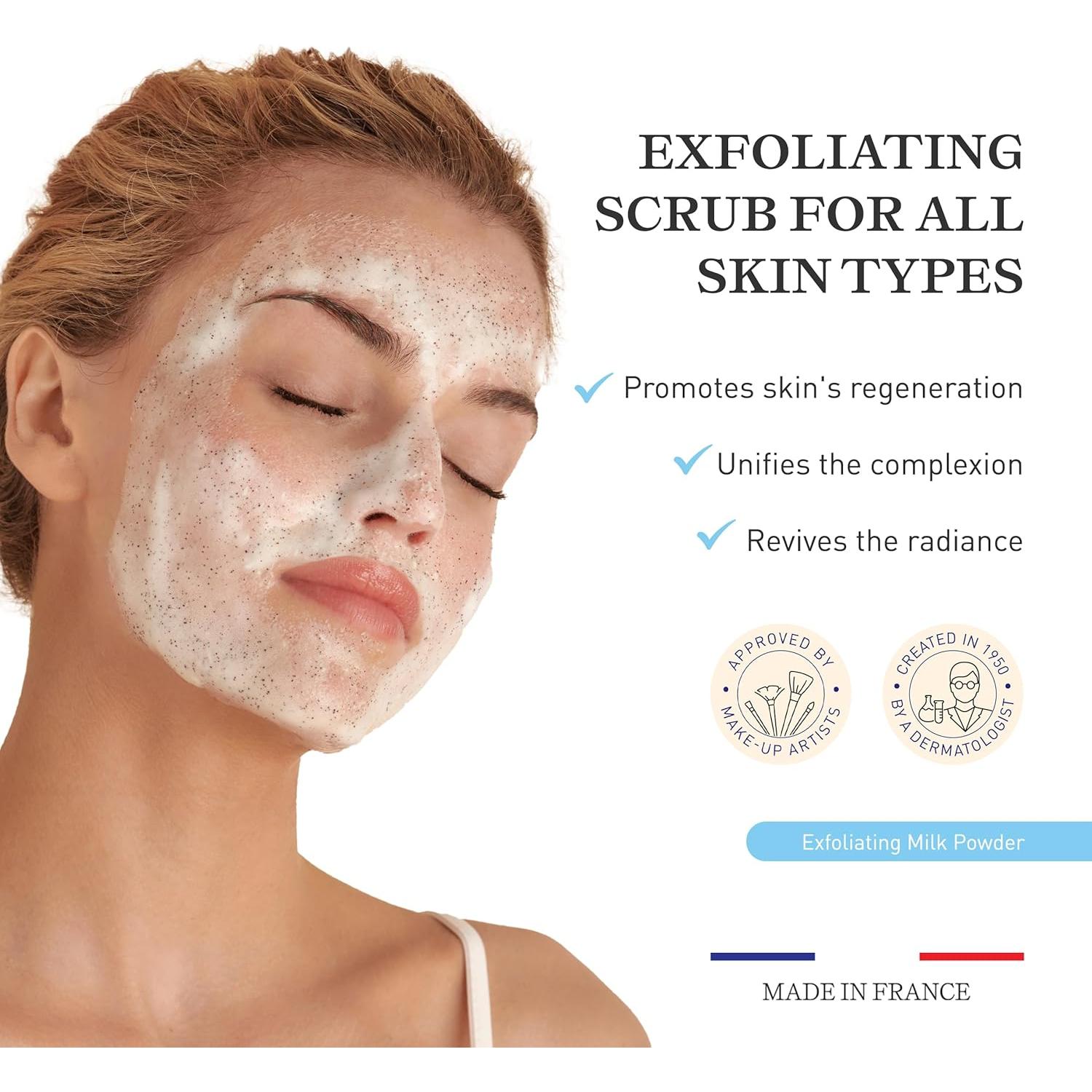 Exfoliante en polvo facial Embryolisse 40g - Coco y leche