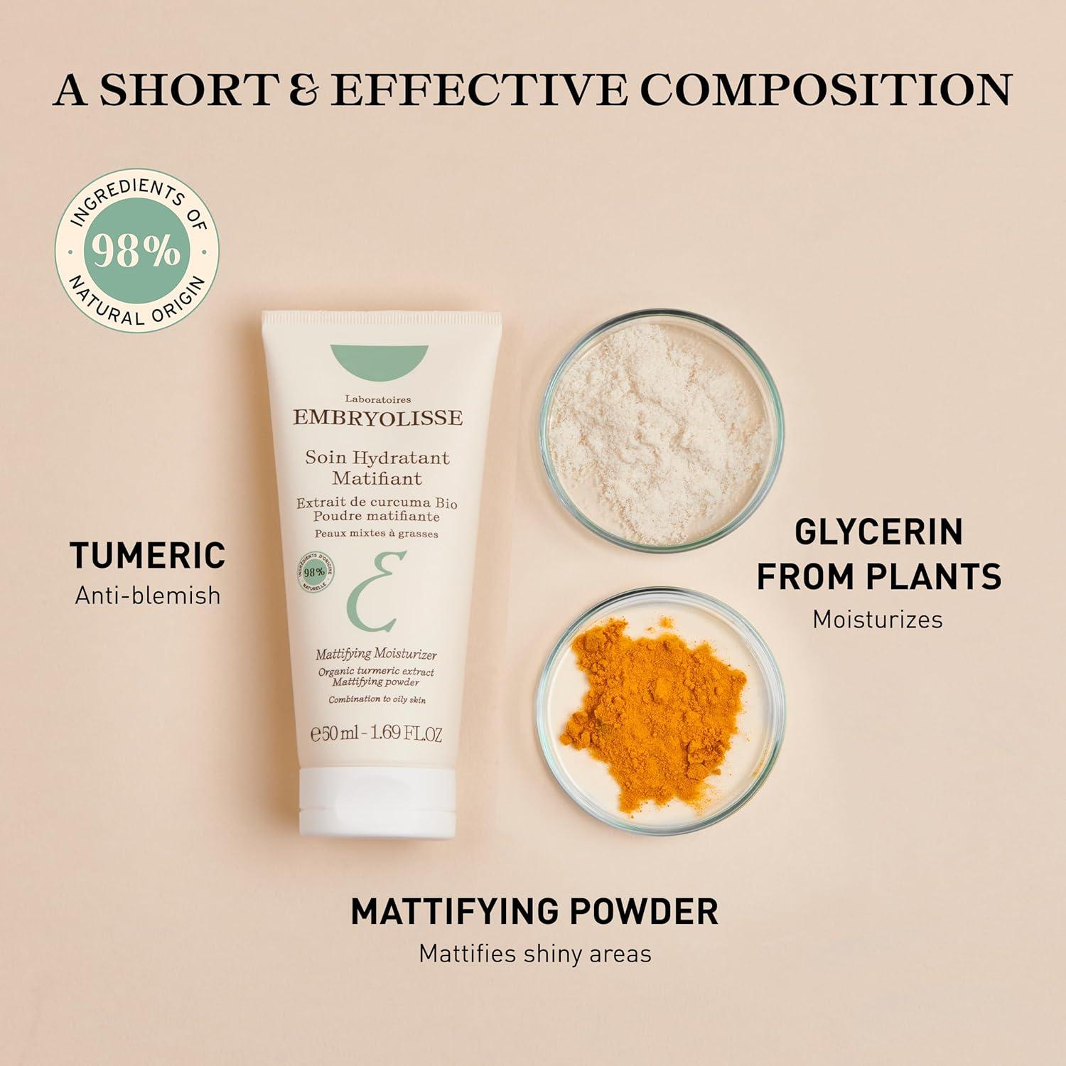 Crema Facial Matificante Embryolisse 50 ml - Control Aceite