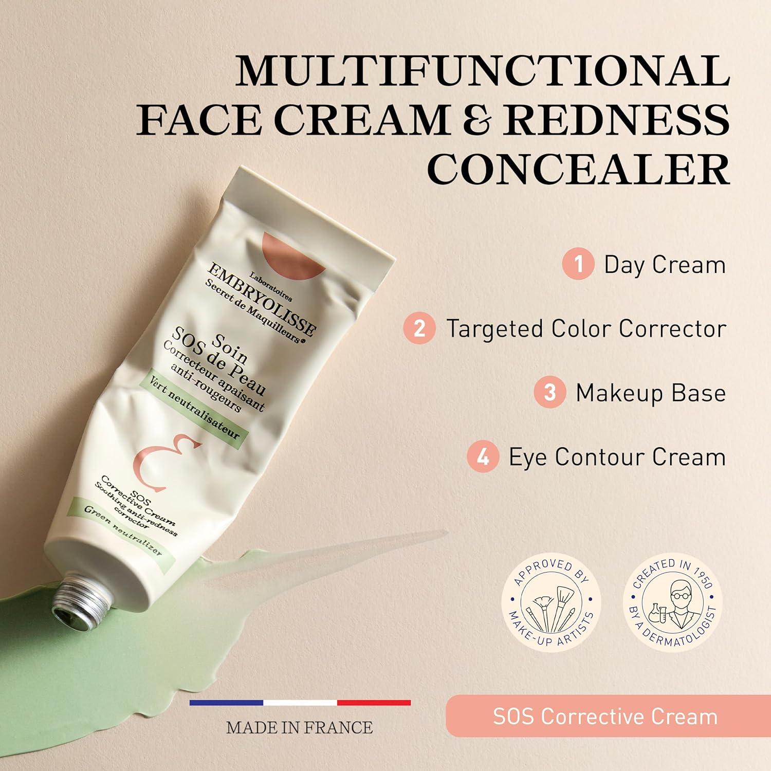 Crema Correctiva SOS Embryolisse 30 ml Hidratante Facial Vegano