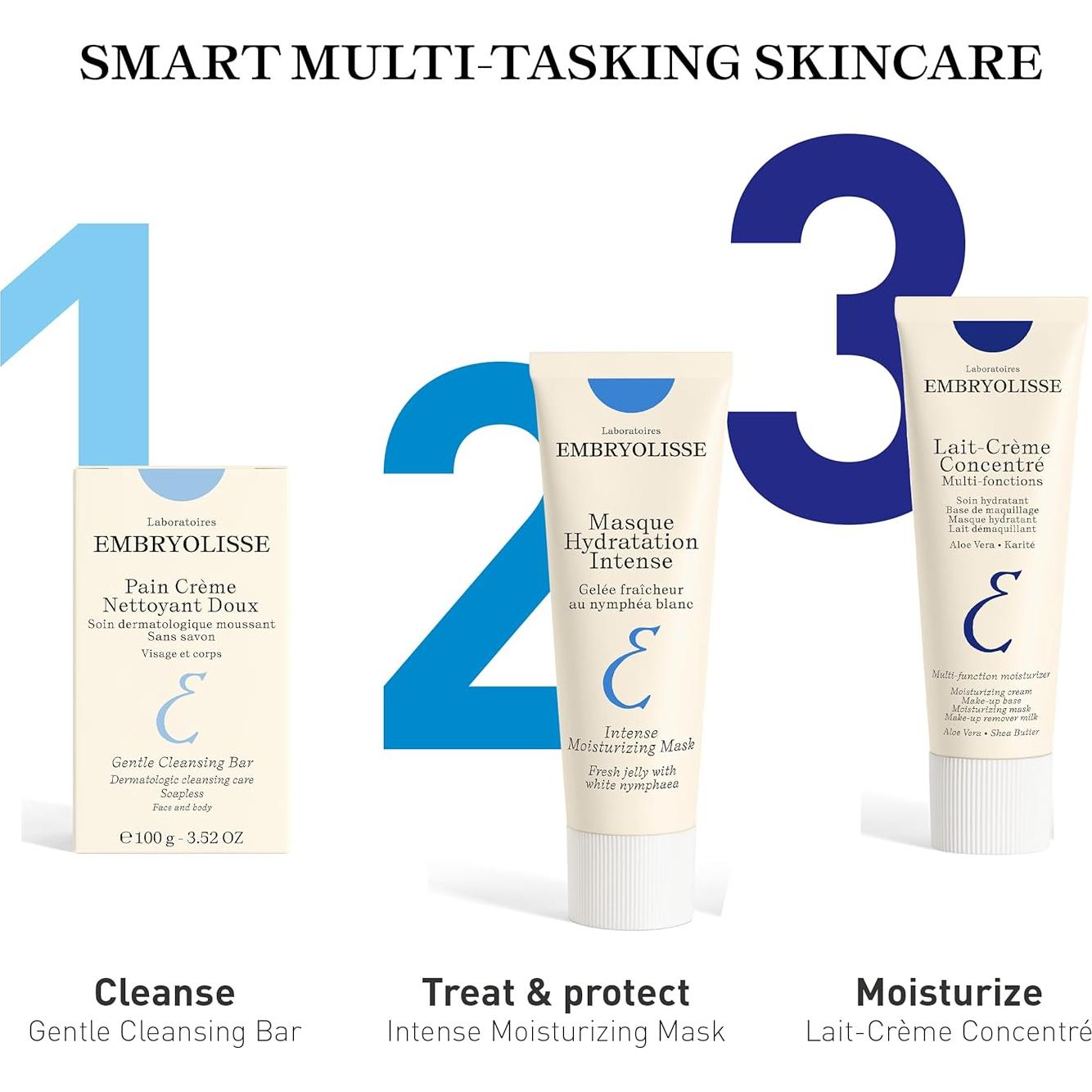 Mascarilla Facial Hidratante Embryolisse 50 ml con Ácido Hialurónico