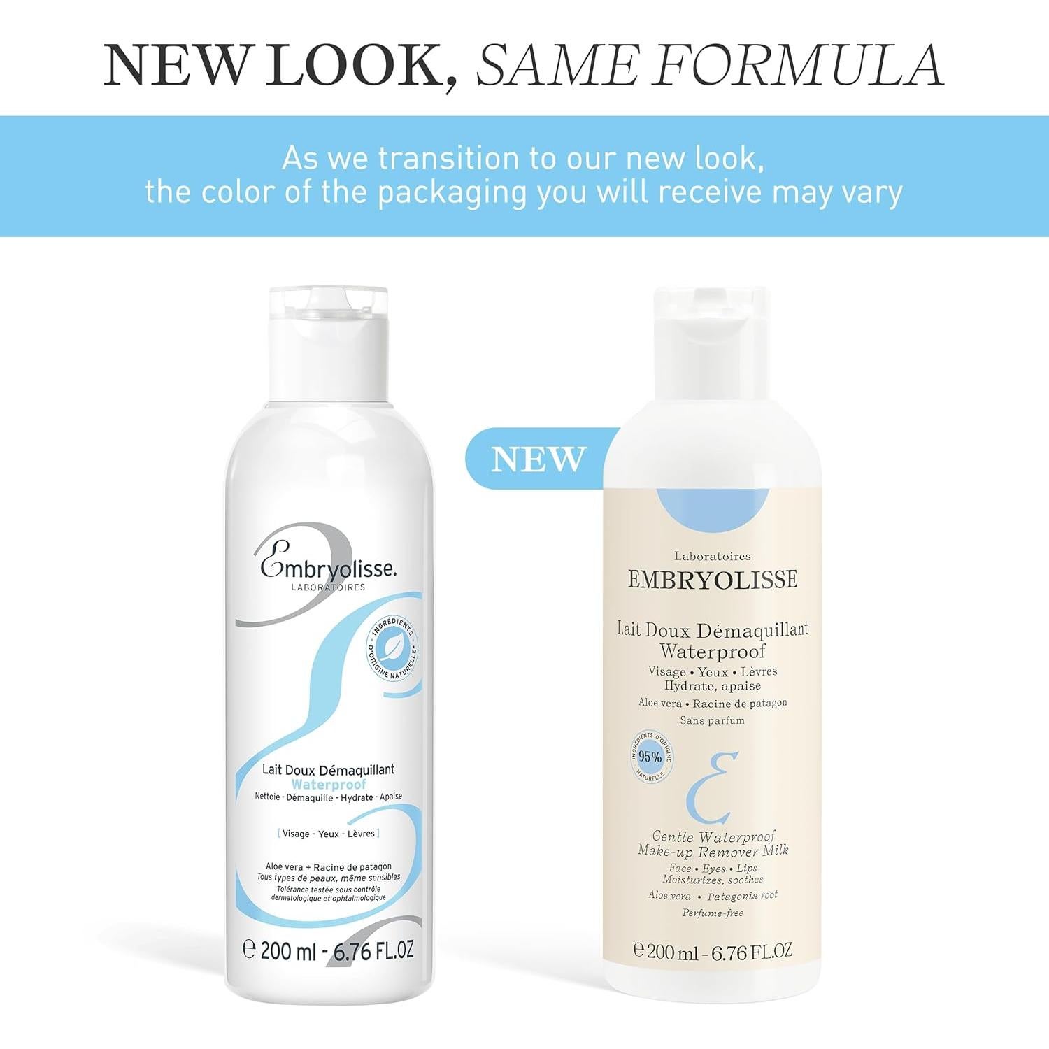 Leche Desmaquillante Suave Embryolisse 199 ml Piel Sensible