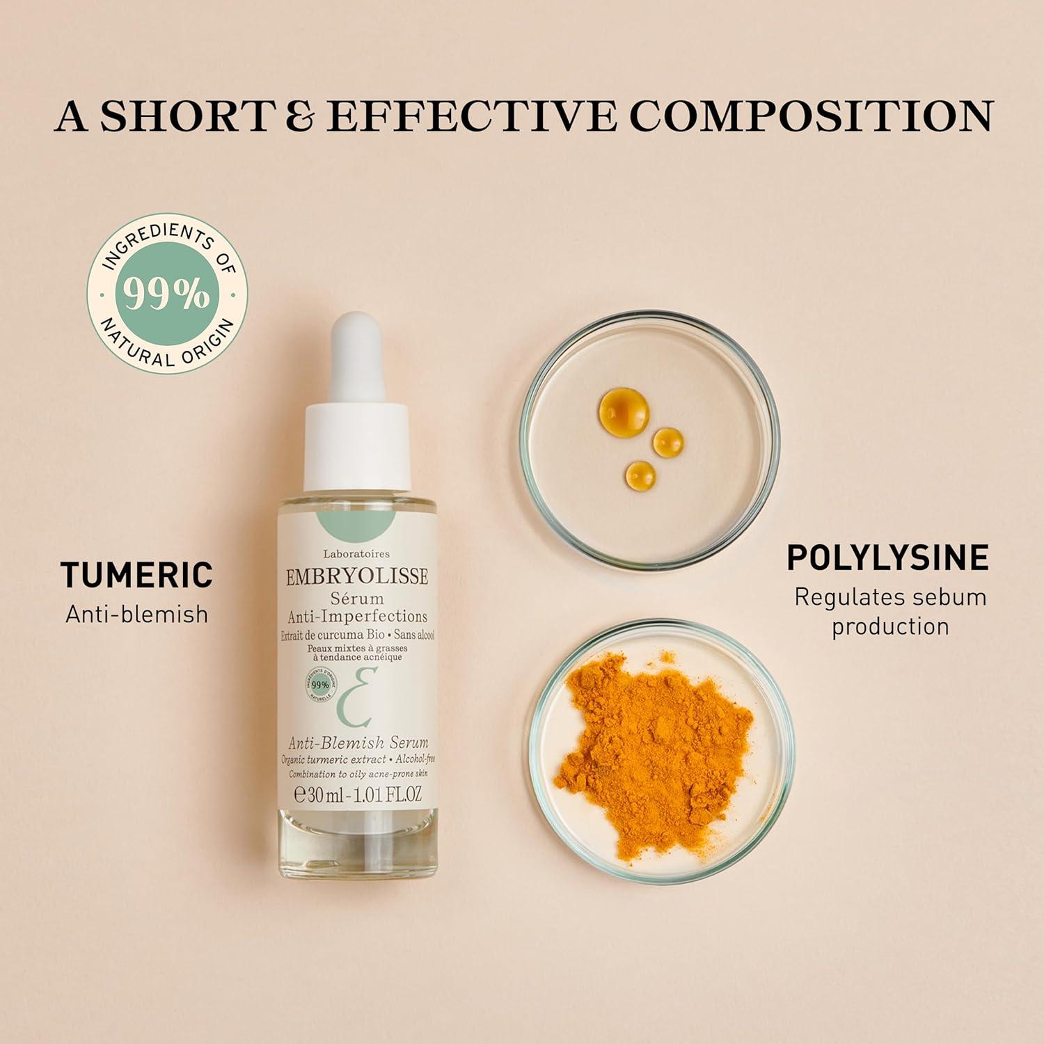 Suero Facial Anti-Acné Embryolisse 30 ml - Piel Grasa a Mixta