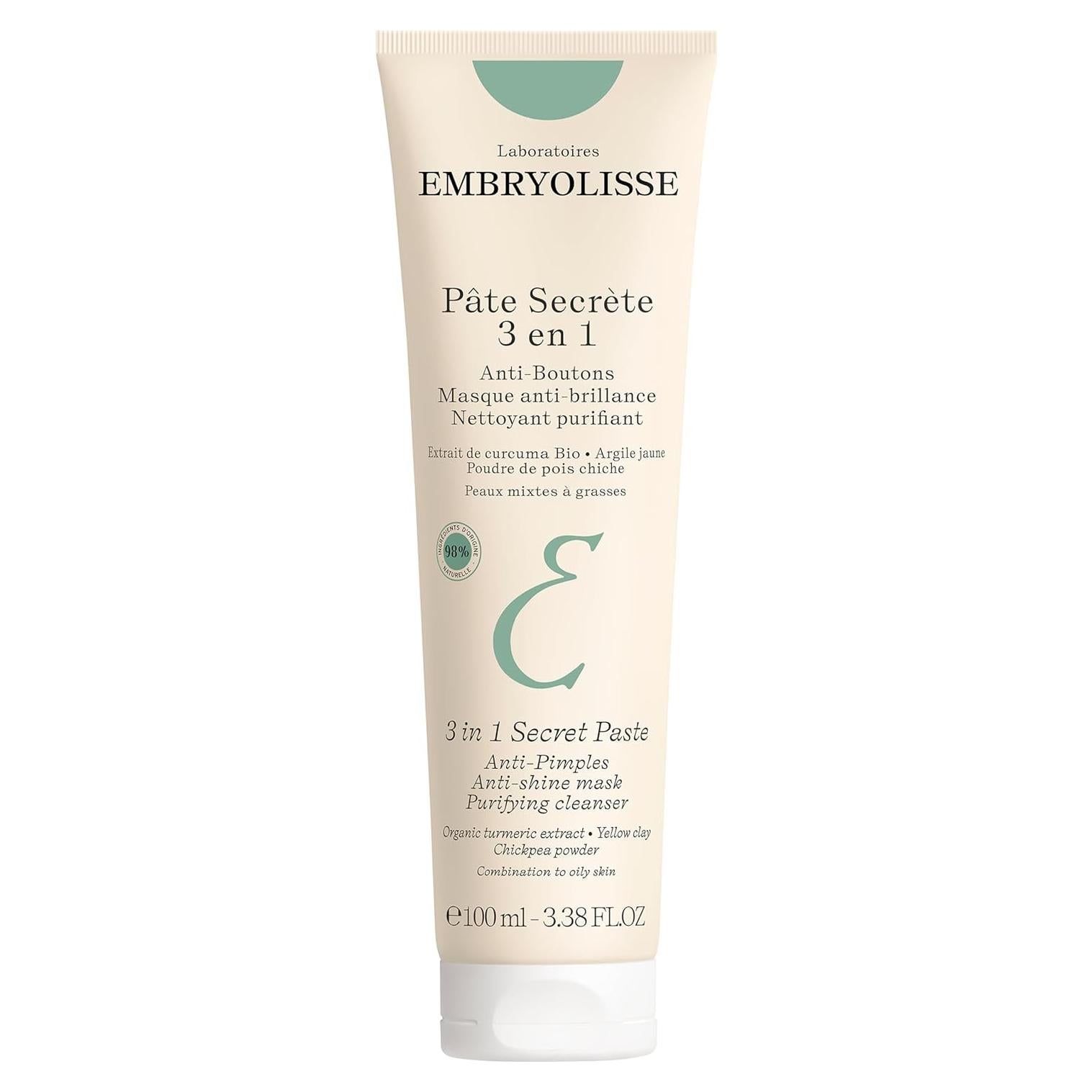 Mascarilla Anti-granos Embryolisse 100ml - Piel Grasa a Mixta