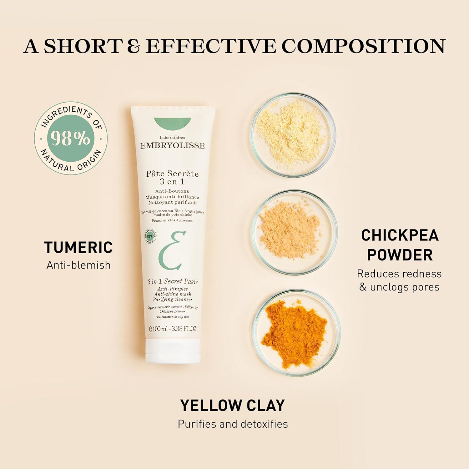 Mascarilla Anti-granos Embryolisse 100ml - Piel Grasa a Mixta