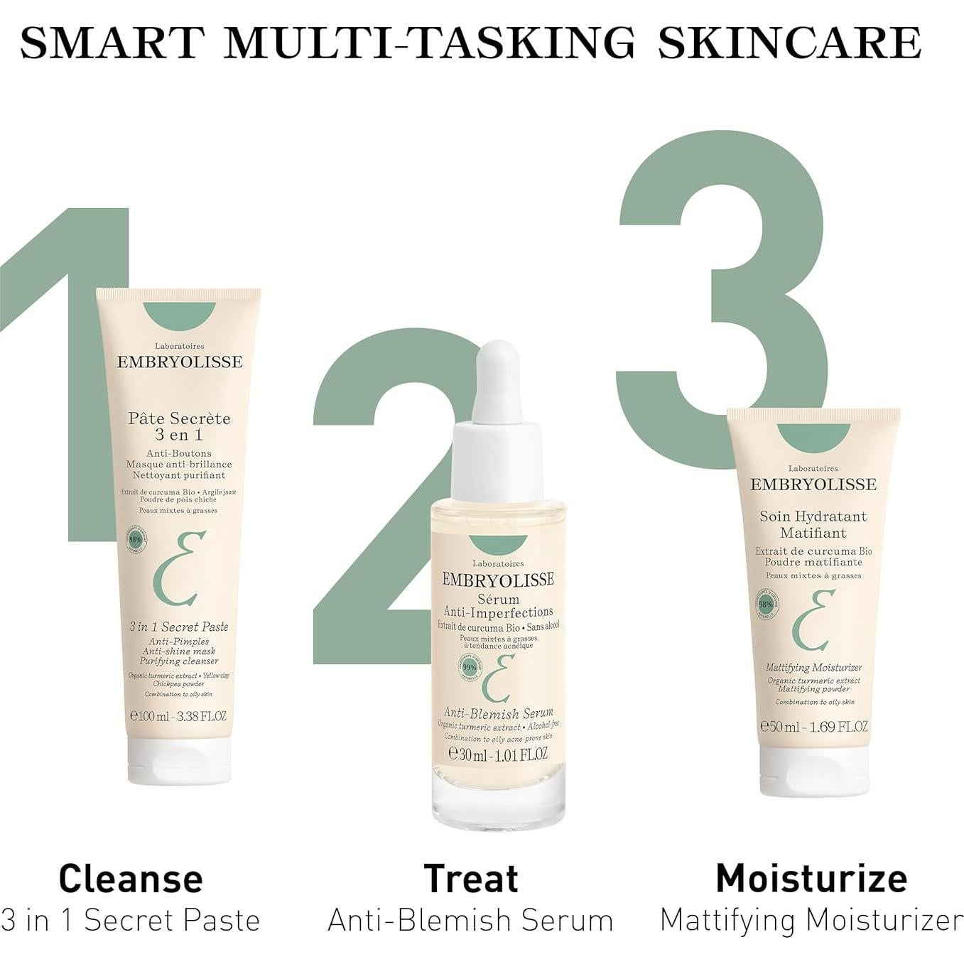 Mascarilla Anti-granos Embryolisse 100ml - Piel Grasa a Mixta