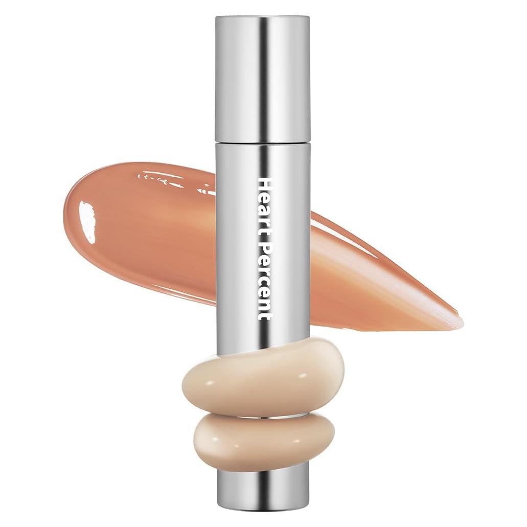 Dote On Mood One Way Glowy Tint, Glass-like High Shine Glossy Finish w/Long-Lasting Luminous Color Lip Stain for Glowy Look, #08. Earthy Brown