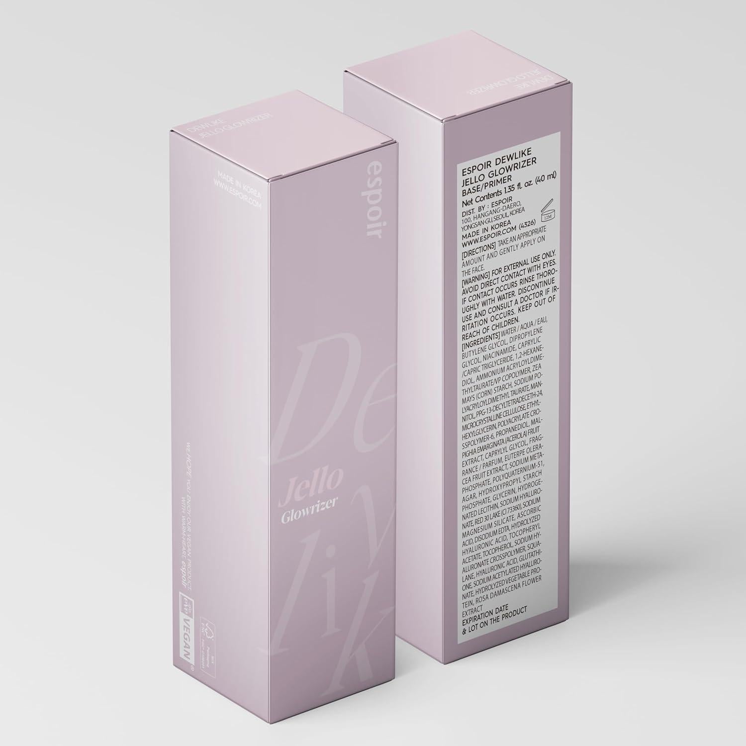 Gel Hidratante Espoir Glowrizer 39.9 ml - Primer Facial