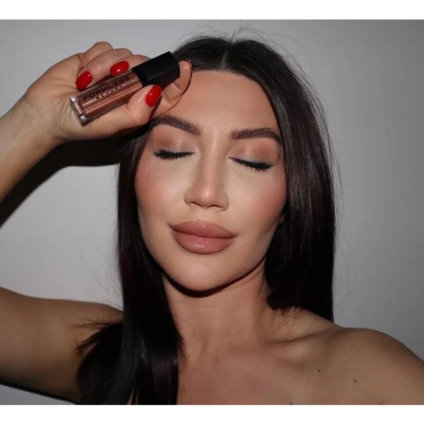Brillo de Labios Euphoria Formless Beauty | Castaño Hidratante Vegano
