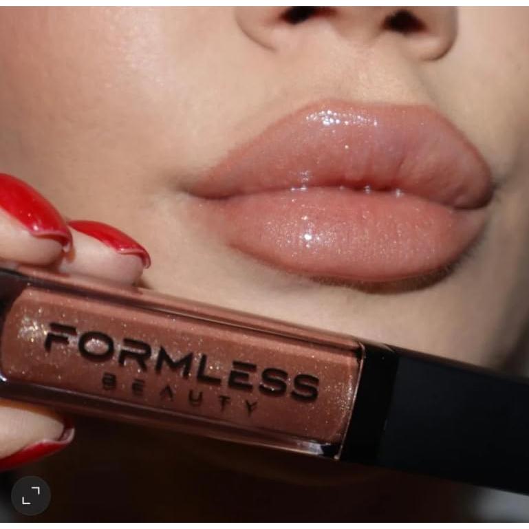 Brillo de Labios Euphoria Formless Beauty | Castaño Hidratante Vegano