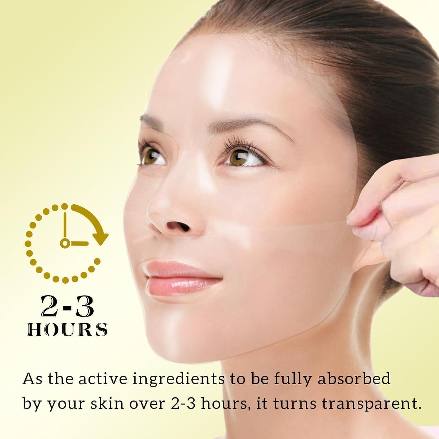 Máscara Facial de Colágeno Bio-Collagen Real Deep - 4 Paquetes