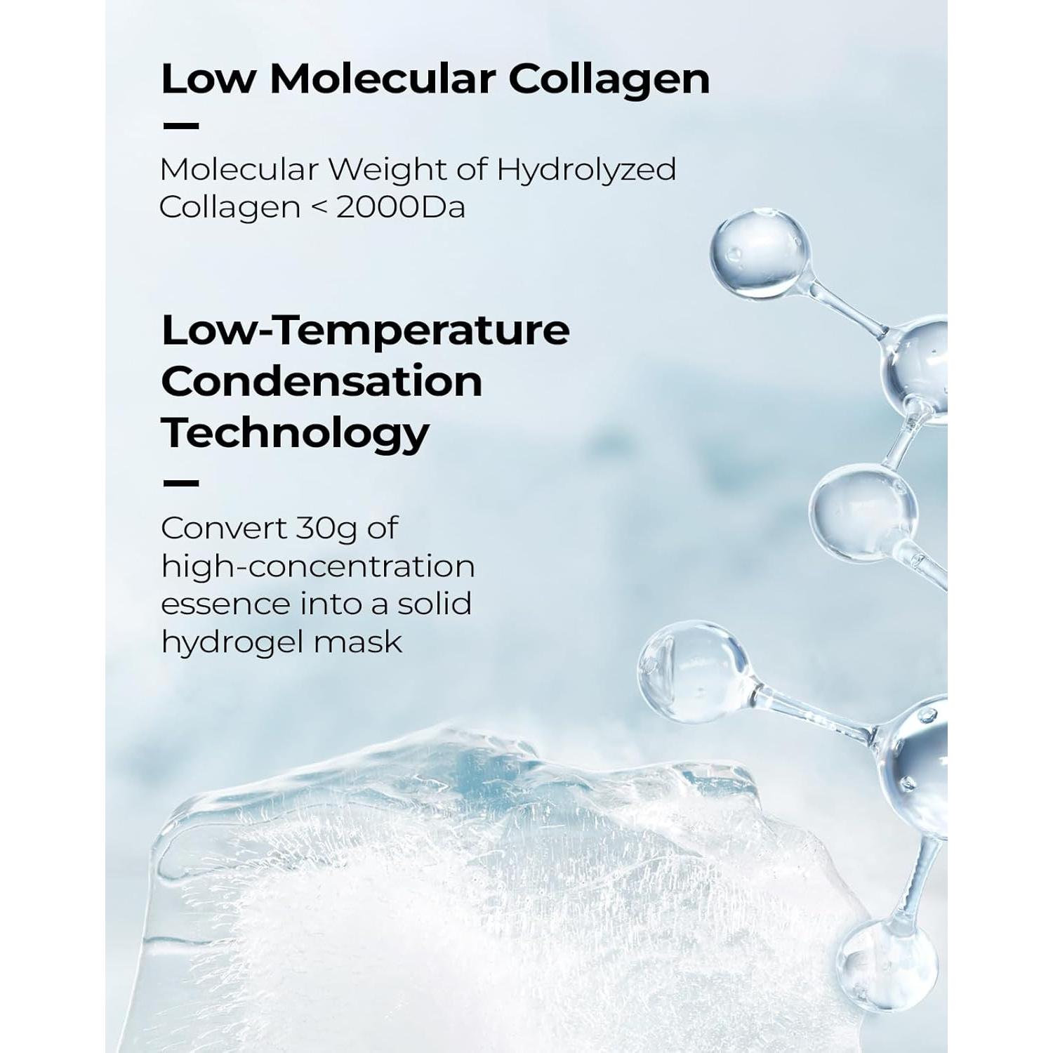 Paquete de 6 Máscaras Faciales de Colágeno Wokatta - Hidratantes y Antienvejecimiento