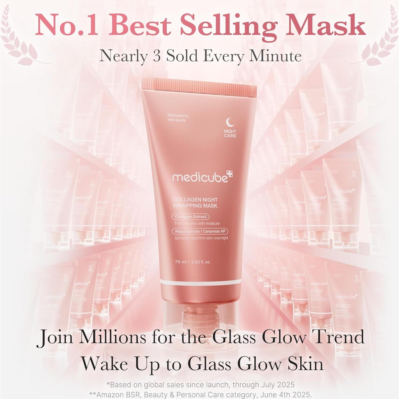 Dúo de Máscaras Faciales Medicube: Peel Off Colágeno y Barro