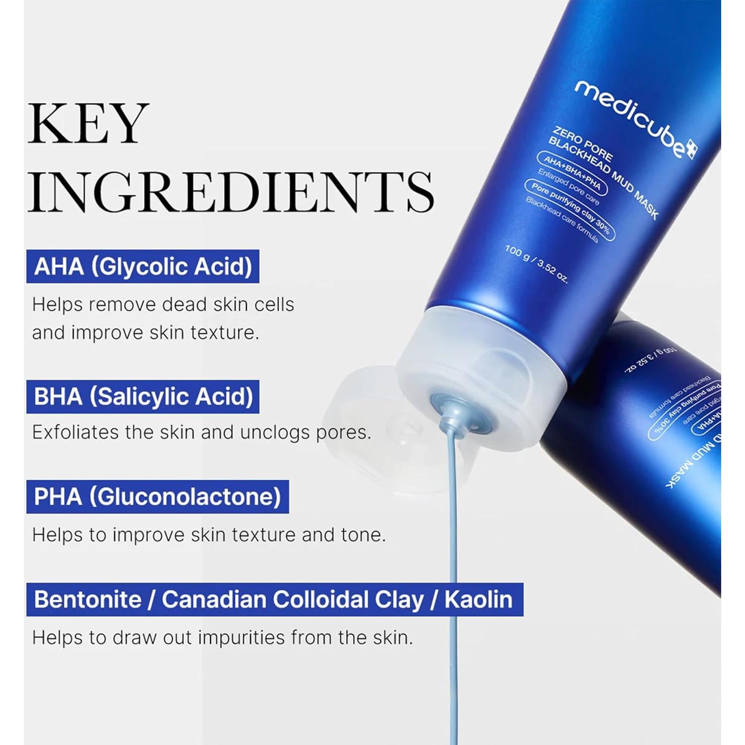 Dúo de Máscaras Faciales Medicube: Peel Off Colágeno y Barro