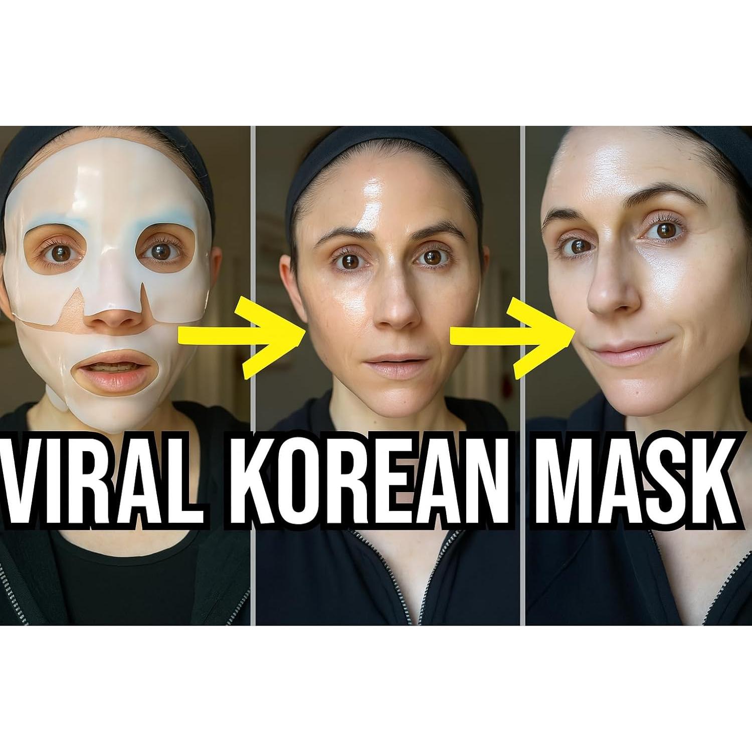 Mascarilla Facial Bio Colágeno KSpot - Hidratante Nocturno x4