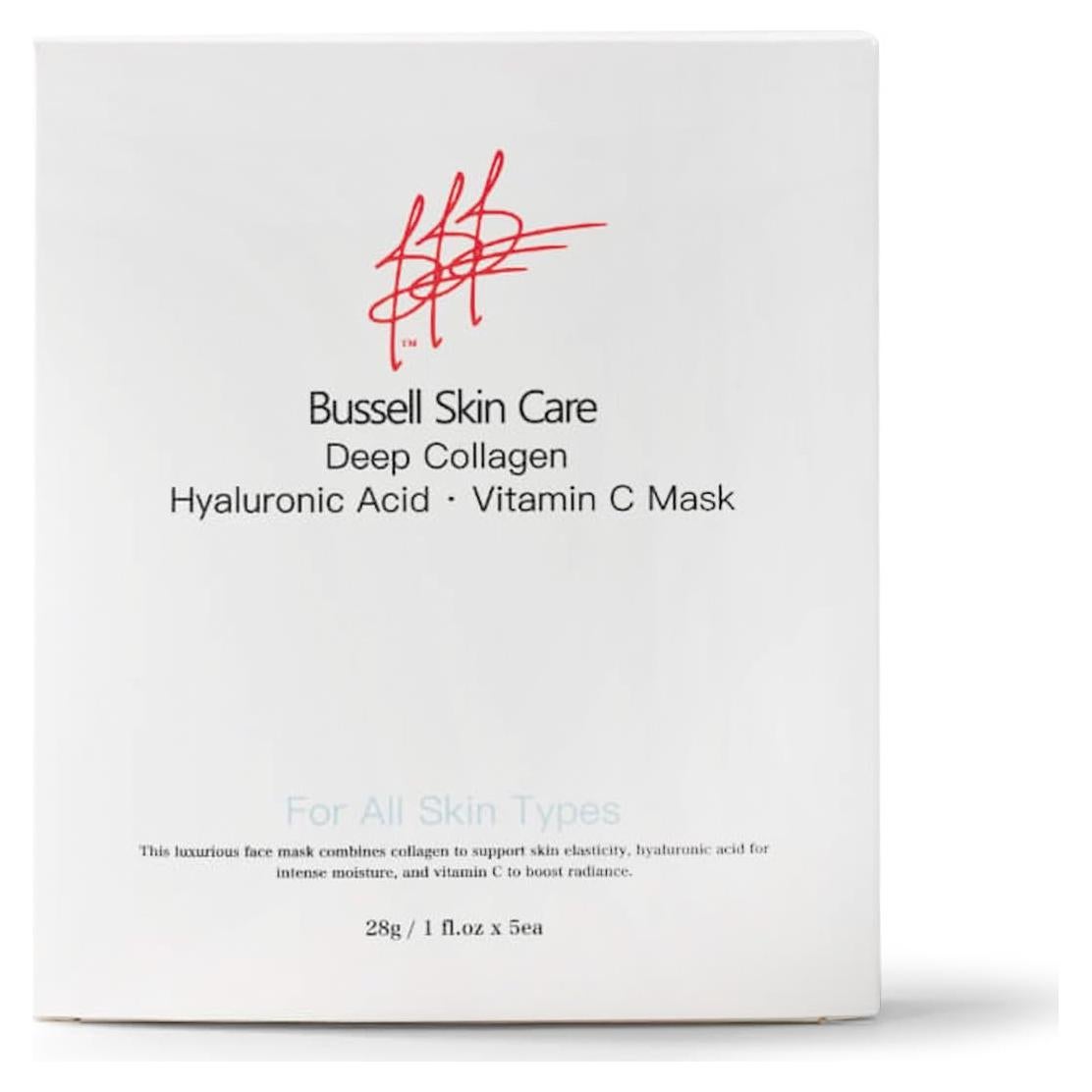 Mascarilla Facial Colágeno Profundo Beverly Hills - 5 Unidades