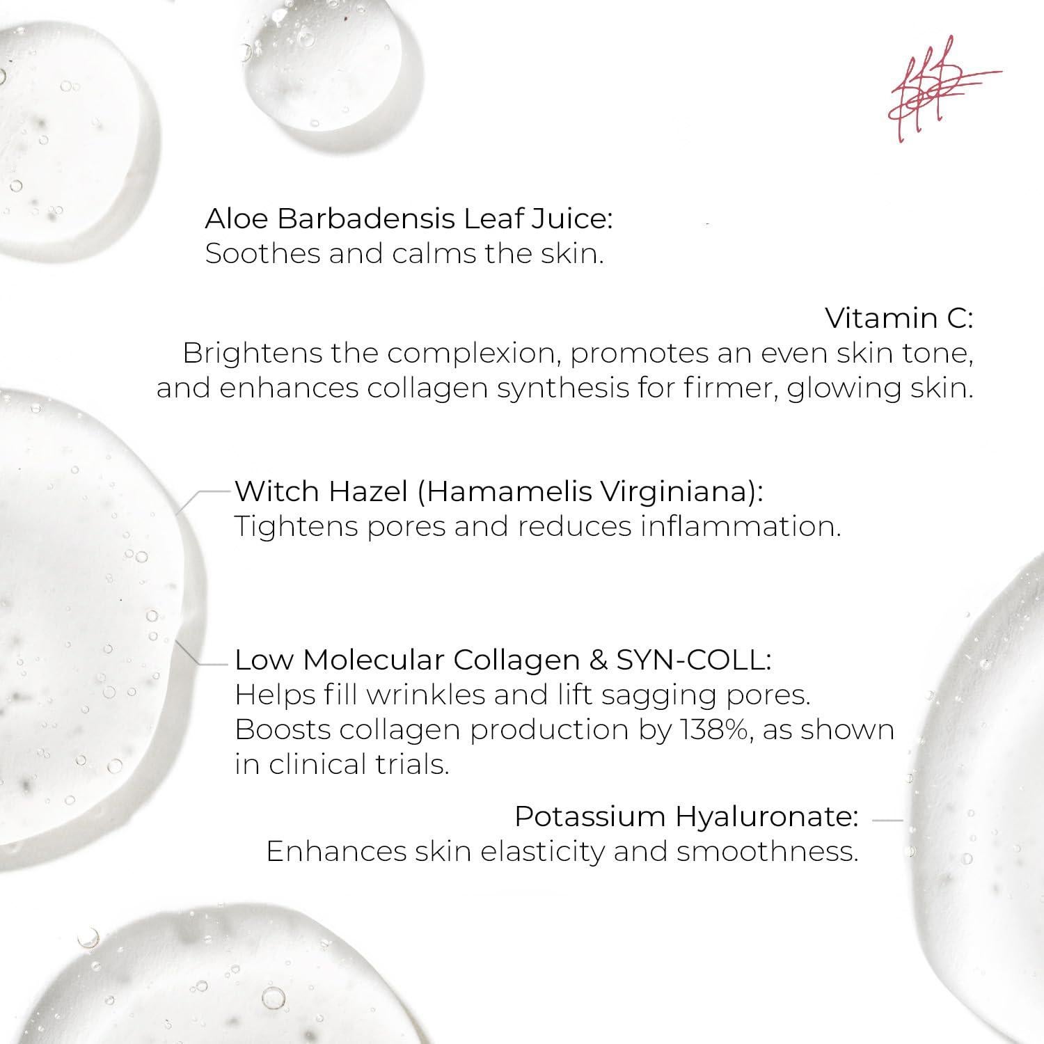 Mascarilla Facial Colágeno Profundo Beverly Hills - 5 Unidades