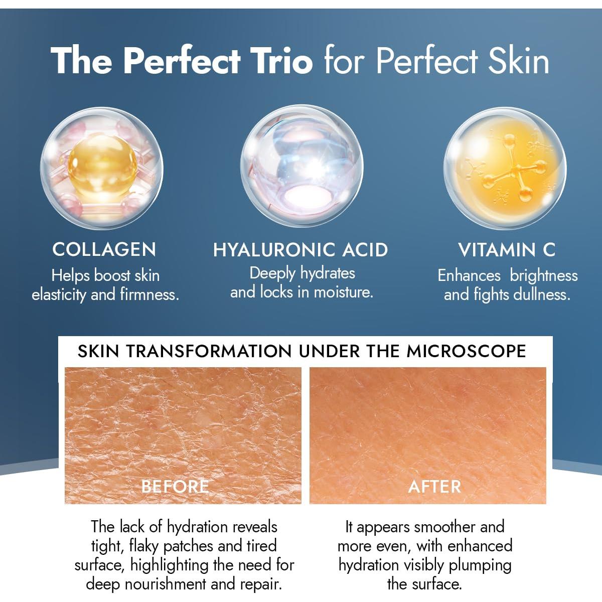 Mascarilla Facial Colágeno Profundo Beverly Hills - 5 Unidades