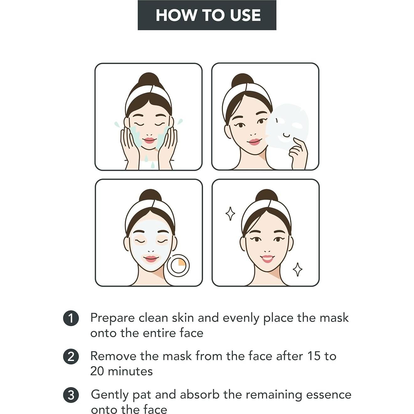 Mascarillas Faciales SKIN 627 36PK Hidratantes Hialurón