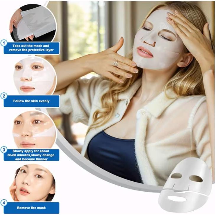 Mascarilla Facial de Colágeno Bio - Hidratante y Antiarrugas