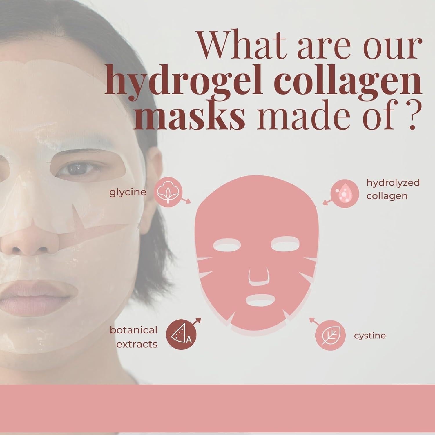 Máscara Facial Lifting Antienvejecimiento Mayan's Secret - 5 Piezas