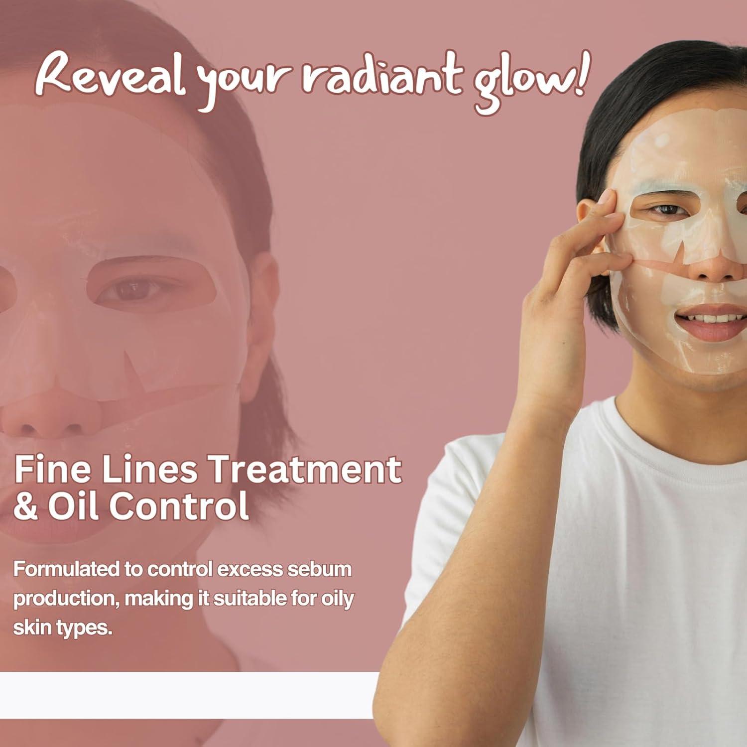 Máscara Facial Lifting Antienvejecimiento Mayan's Secret - 5 Piezas