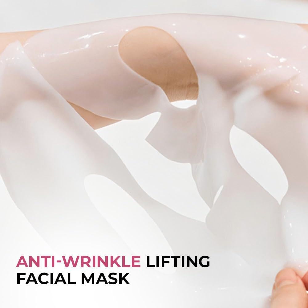 Mascarilla Facial de Colágeno Skinglo - Hidratación Nocturna 16 Unidades