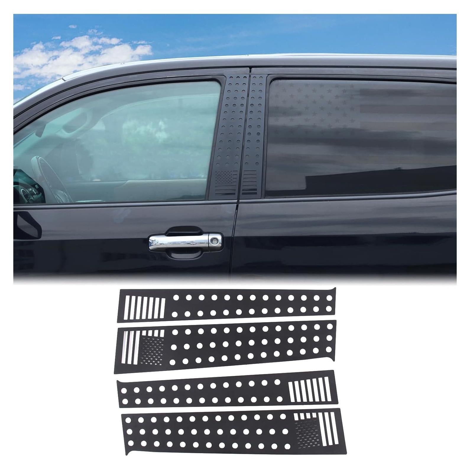 Cubierta de recubrimiento pilar C ventana Toyota Tundra/Sequoia